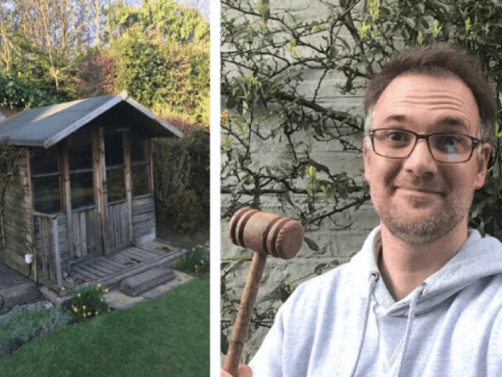 Charles Hanson to broadcast charity auction from garden shed to help NHS heroes fight coronavirus