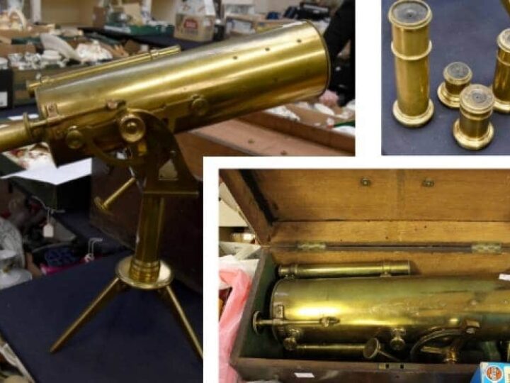 Reach for the stars! Antique telescope sells for 54 times its estimate