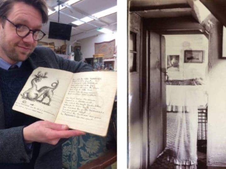 Strange Book of Beasts and &#8216;ghost&#8217; photograph discovered