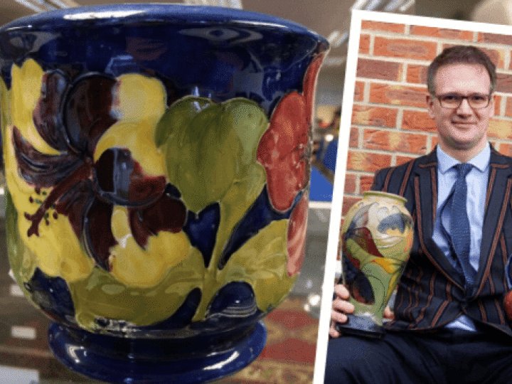 How a single plant pot sparked Moorcroft pottery collection worth £100,000