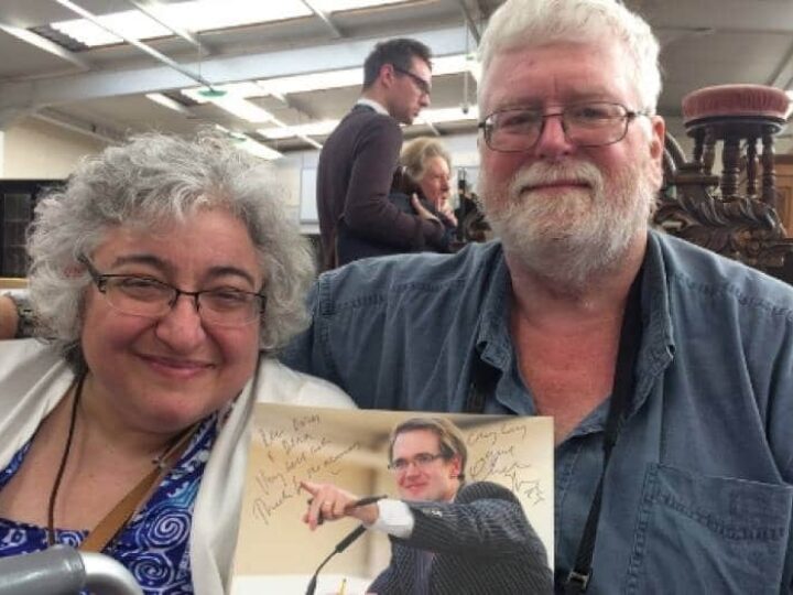 Canadians travel 4,394 miles to meet Charles Hanson on a Bargain Hunt tour of UK