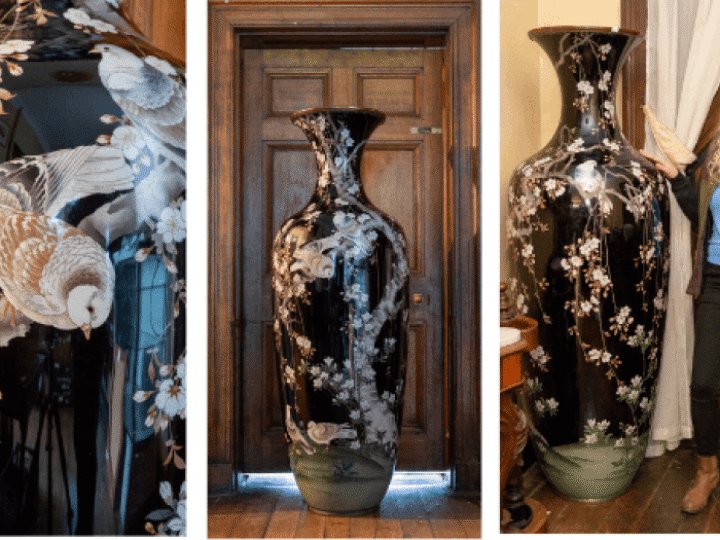 Vase the size of a man found in bungalow is rare antique worth thousands