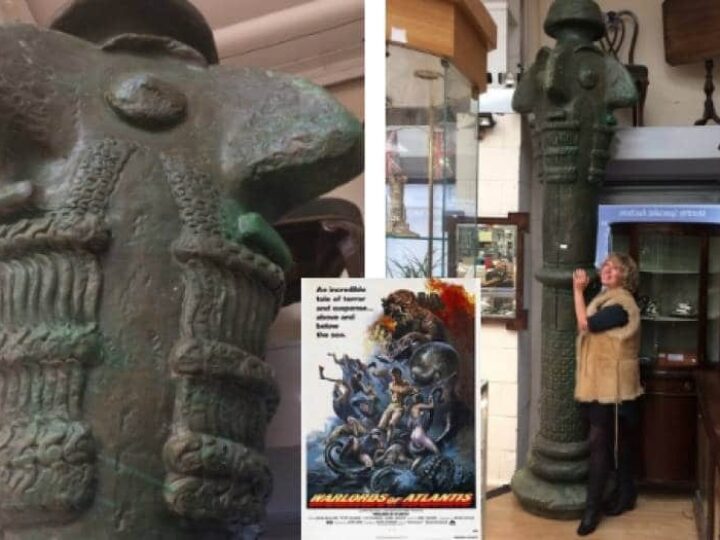 Totem pole from British sc-fi movie up for auction &#8230; after BEES went up its nose