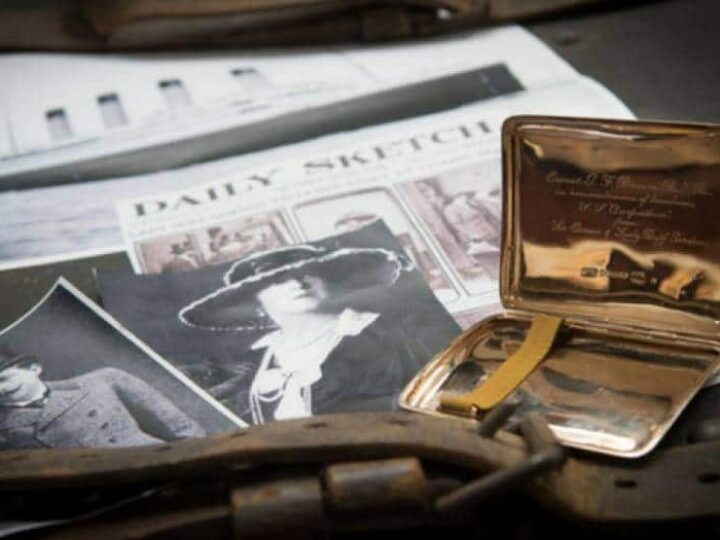 Why this gold cigarette case’s Titanic story could make giant waves at auction and fetch £60,000