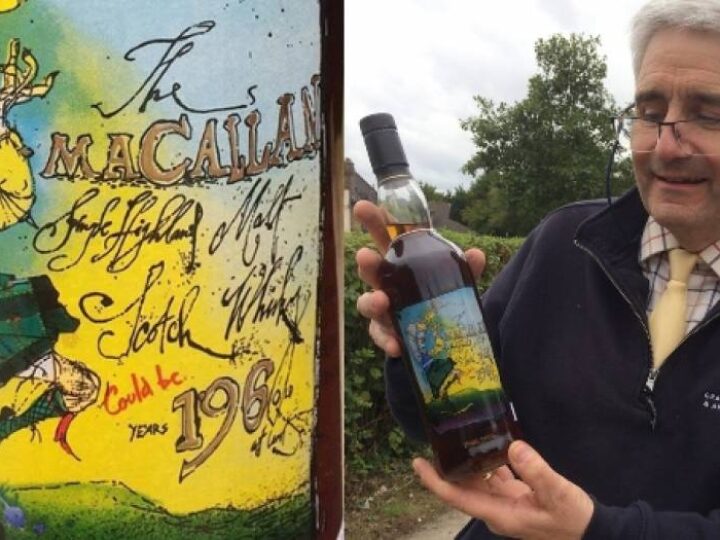 Why this special bottle of Private Eye whisky could be worth £3,000