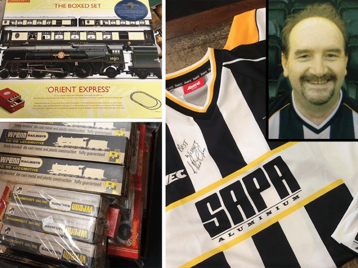 Trains and football – how hobbies that last a lifetime can live on to give pleasure to others