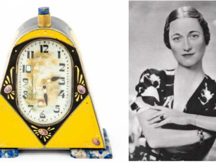 Wallis Simpson’s ‘impeccable taste’ revealed by Art Deco clock up for auction – and the butler she gave it to
