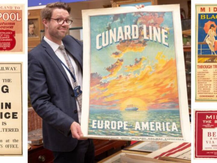 Train cheer! Original 1910/20 railway posters &#8211; saved from destruction in nick of time &#8211;  up for auction