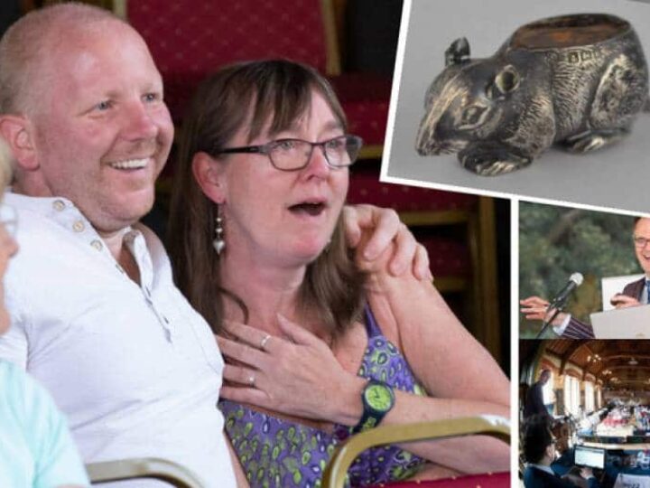 Auction shock! That look when the tiny silver mouse you&#8217;ve had for 50 years sells for 7 times its estimate