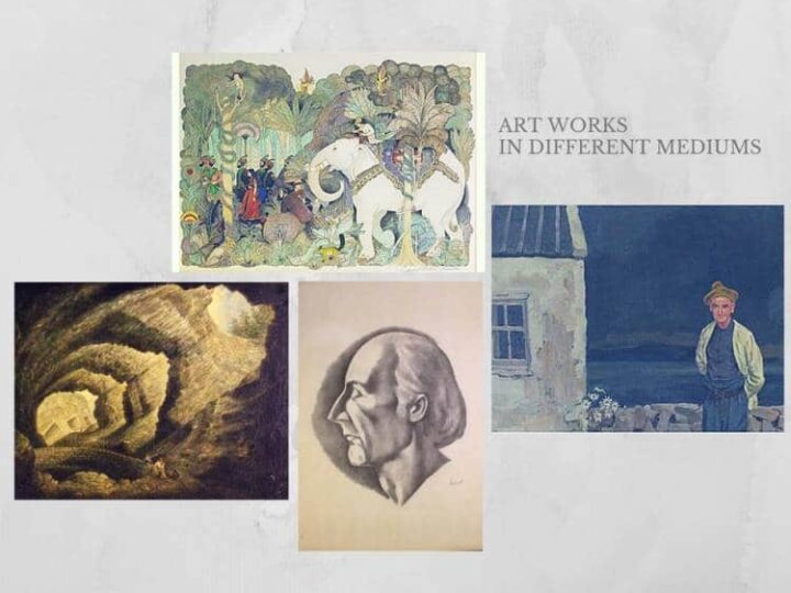 Art Works in Different Mediums