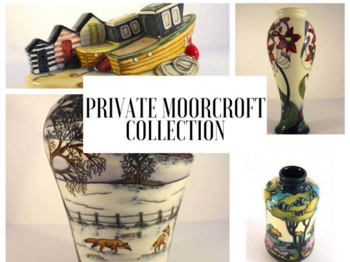 Private Collection of Moorcroft selling at Hansons London