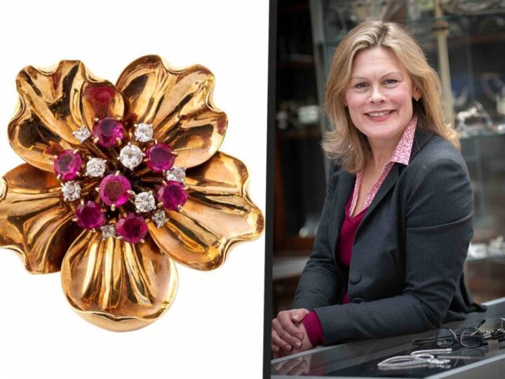 Vintage Cartier brooch epitomises style of a bygone era