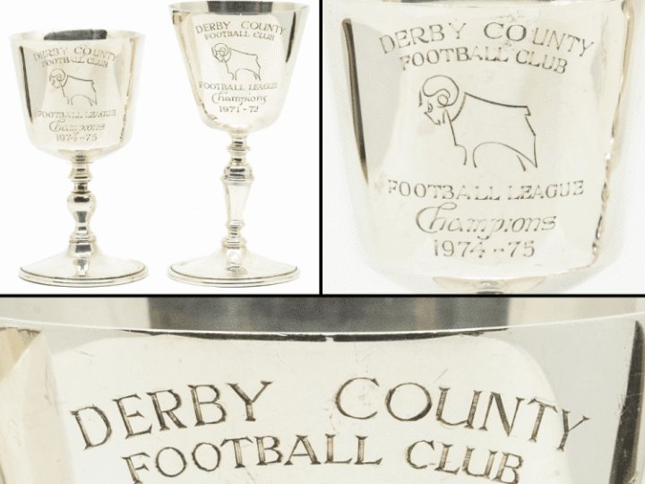 The perfect goblet to toast Derby County success