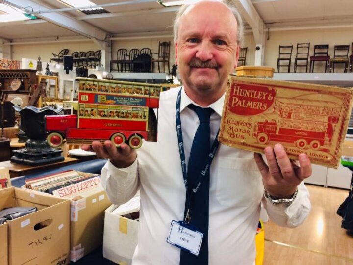 Crumbs! Couple amazed as their old biscuit tin sells for thousands