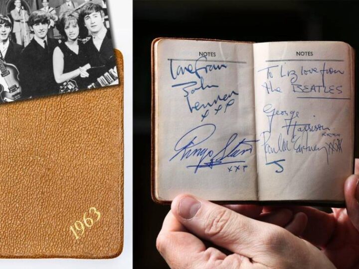 Forgotten Beatles autographs from 1963 &#8211; found by chance after 30 years – rock the auction rostrum