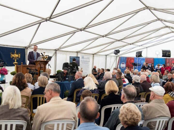 Celebrities and bidders flock to record-breaking auction at Staffordshire saleroom – and the fun will be on TV