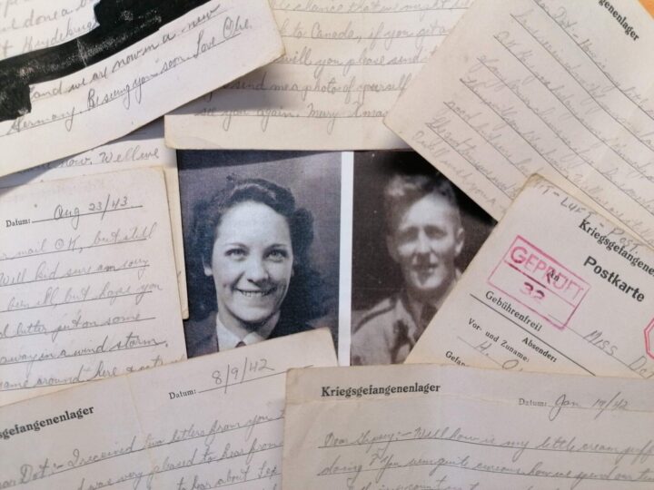 Canadian airman’s never-before-seen love letters to Derbyshire sweetheart shed light on moving WW2 story