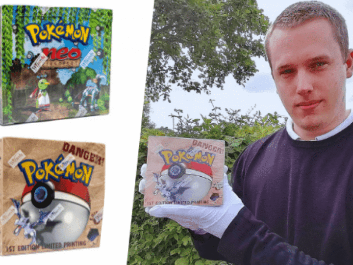 Pokémon cards &#8211; found under the stairs after 20 years &#8211; could sell for tens of thousands of pounds