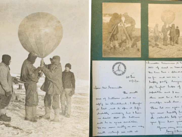 Letters from Derby meteorologist on Captain’s Scott’s Antarctic Expedition uncovered