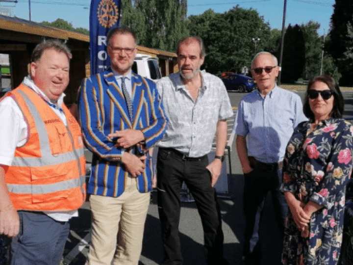 Charles Hanson backs classic car rally to aid Staffordshire charity &#8211; and welcomes fundraisers to Bishton Hall
