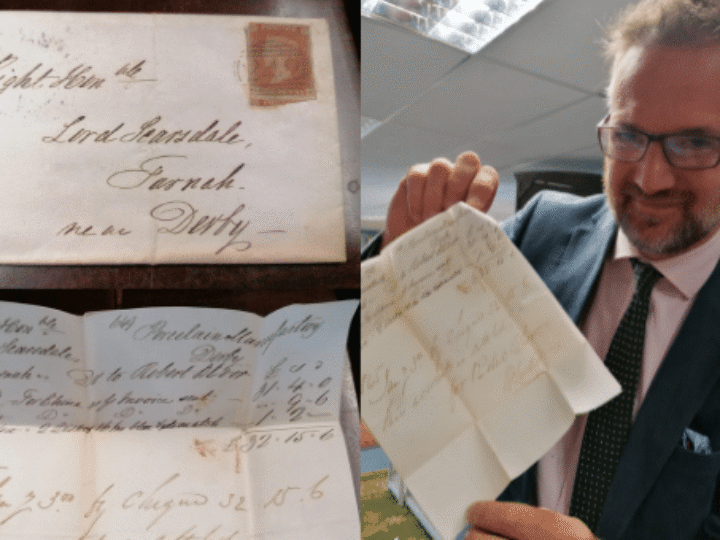 Centuries-old letters to Lord Scarsdale discovered in Derby home