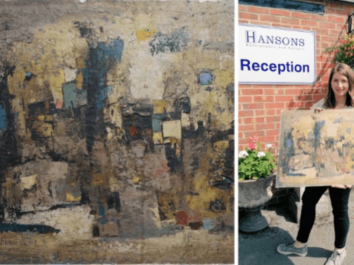 Painting found in Midlands school sparks international bidding battle &#8211; and sells for tens of thousands