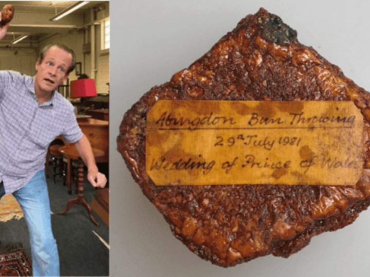 Auction bun fight predicted for 40-year-old cake caught up in 1981 royal wedding celebrations