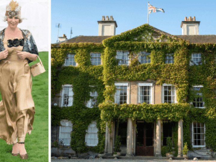 Stylish nostalgia!  Enjoy period fashion show in period elegance at Bishton Hall this August