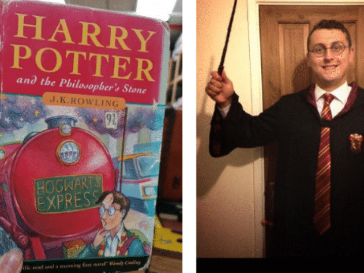 The REAL Harry Potter is selling his Harry Potter book – after discovering fun gift from dad is a first edition