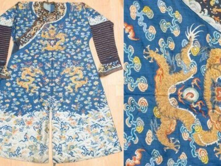 Ancient Chinese robe sells for five-figure sum at Hansons London