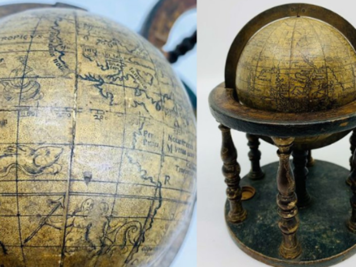 ‘Priceless’ globe found at free event could be oldest EVER offered at auction