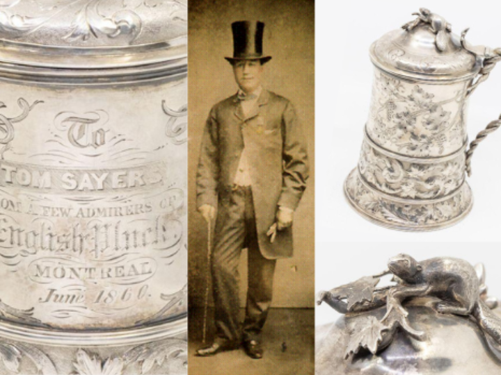 Boxing hero&#8217;s ‘English Pluck’ sparked gift from Canada in 1860 &#8211; found behind meter cupboard!
