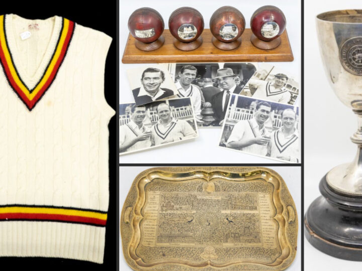 Cricket and boxing memorabilia scores high in white-glove auction &#8211; much to sellers&#8217; delight