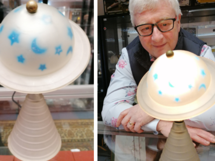 Saturn planet lamp from 1939 set to reach for the stars at auction