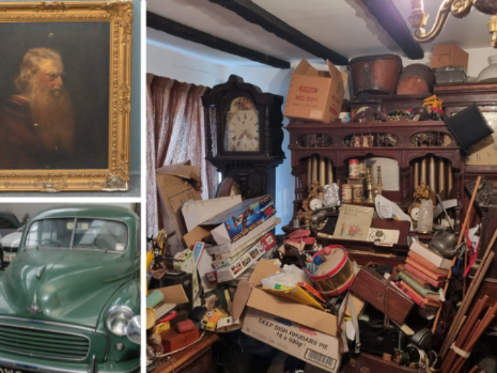 Antique hoarder’s collection of treasures so vast experts struggled to see carpet