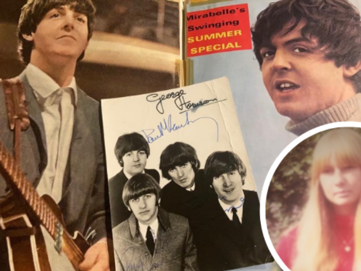 Old bureau reveals ‘gold-dust’ Beatles surprise that husband never knew existed