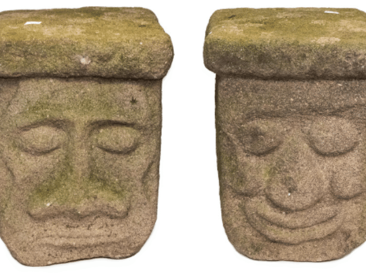 Mysterious stone head &#8211; linked to Derbyshire&#8217;s past &#8211; set for auction after being found in garden