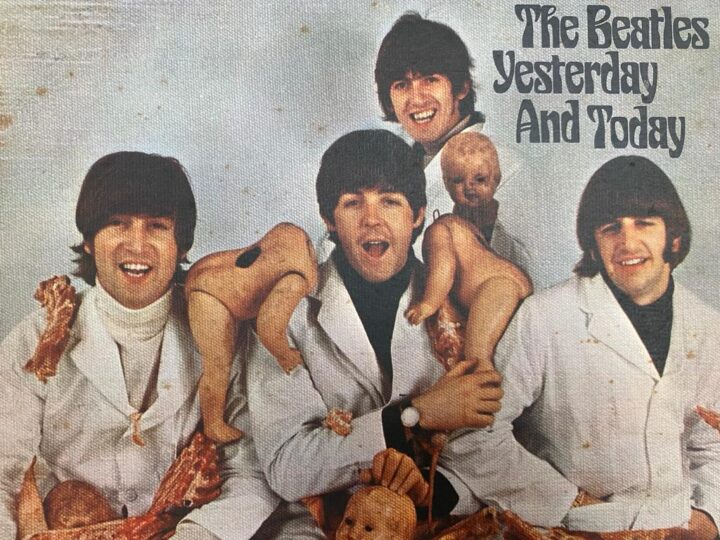 Beatles album with rare butcher&#8217;s cover &#8211; withdrawn for bad taste &#8211; could fetch four-figure sum at auction