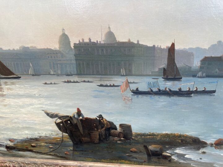 New-found painting reveals what life was like on Victorian London’s River Thames