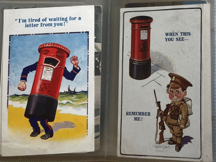 Letterbox postcards begging for messages from loved ones remind us when letters were everything