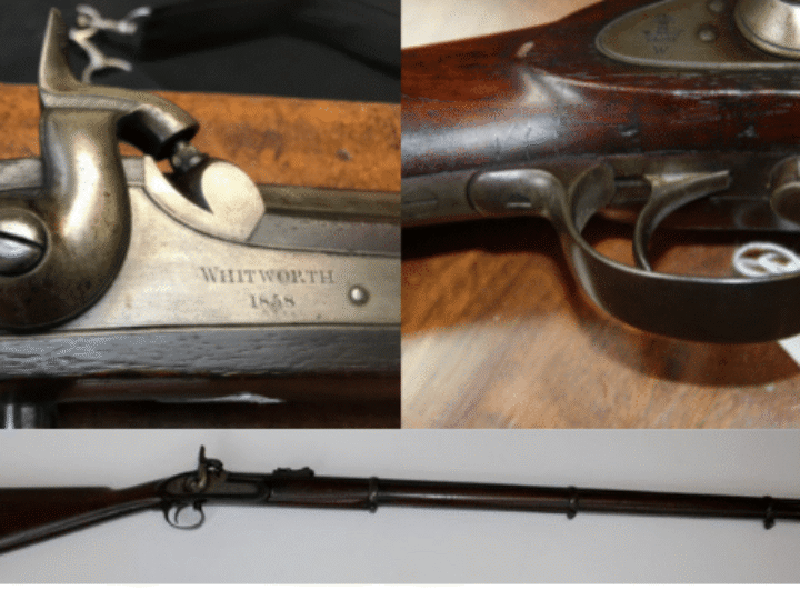 Rare antique rifle found in Oxfordshire hits the bullseye with bidders at auction
