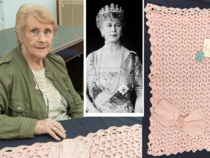 Gran to part with treasured cot blanket made by Queen Mary in 1930s to help children in war-torn Ukraine