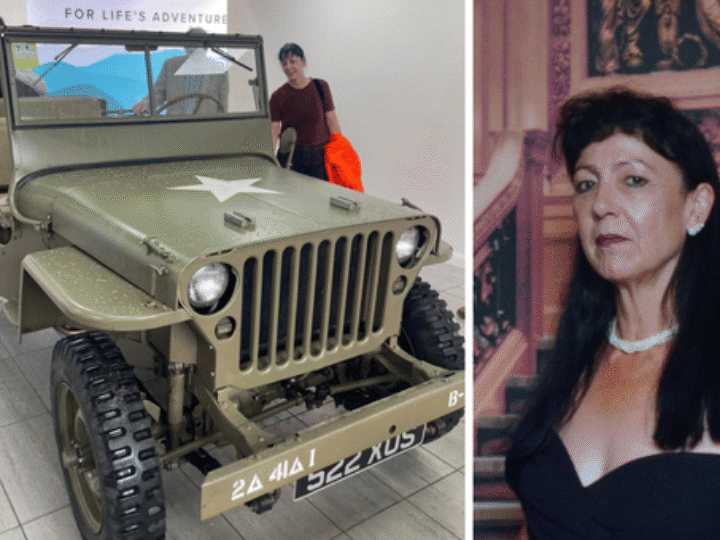 Woman’s WW2 Willys Jeep – constantly photographed by car fanatics – could sell for tens of thousands at auction