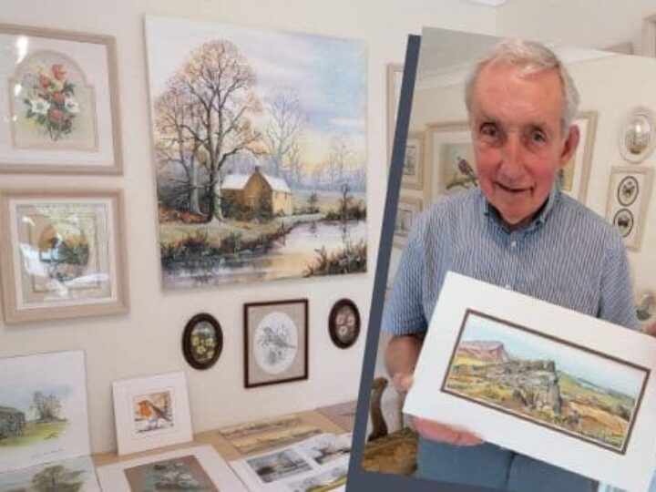 Chance to meet outstanding Derby artist before he leaves city – and browse his ‘gold-dust’ paintings ahead of auction