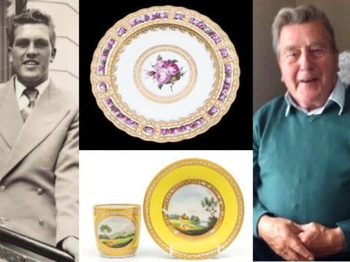 History on a plate! One man’s passion for antique Derbyshire porcelain set to excite bidders worldwide