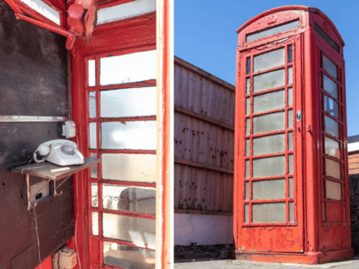 Dial up nostalgia! Iconic &#8216;Jubilee&#8217; telephone box &#8211; a British design classic &#8211; could be yours