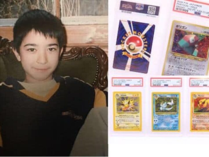 Savvy primary school kid’s Pokémon cards could fetch £13,000 at auction