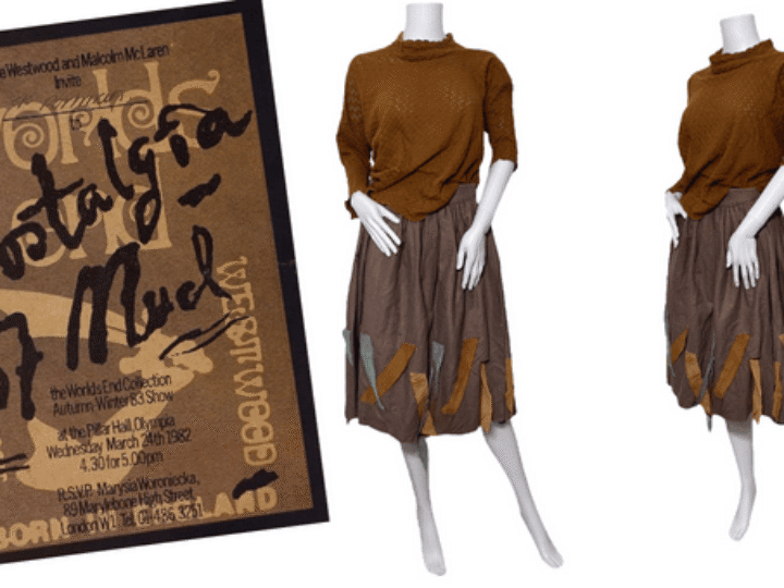 Designs set for auction air genius of Vivienne Westwood and Malcolm McLaren