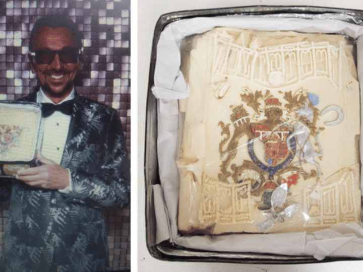Seller of Charles and Diana wedding cake bought it TWICE – and fears he may bid again at auction!