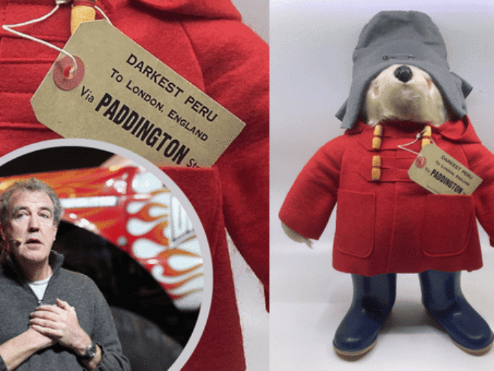 Paddington bear designed by Jeremy Clarkson&#8217;s mum excels in successful toy auction